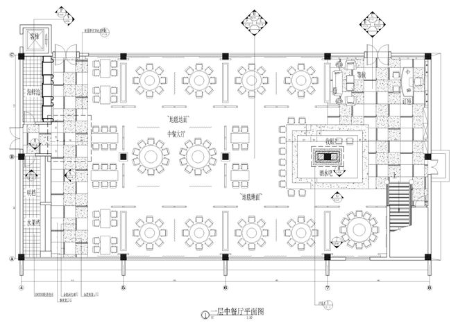 k8凯发官网，中餐厅设计平面图：打造传统与现代的完美融合